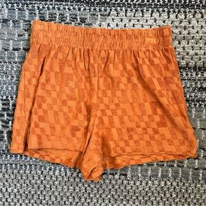 Billabong Orange High Waist Womens Shorts